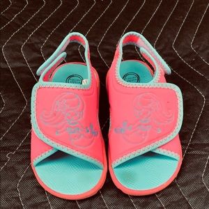 Toddler girl mermaid water shoes